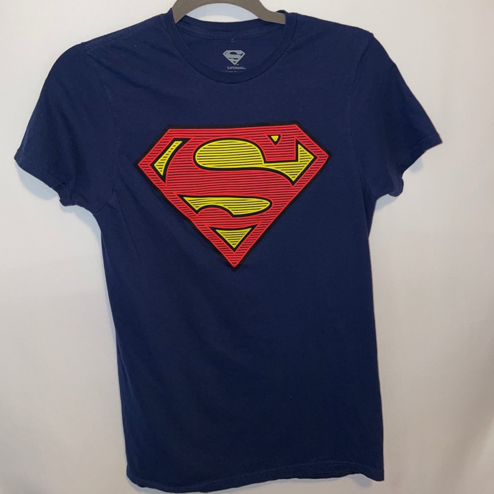 Authentic Superman Symbol T Shirt (S)